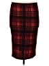 Contenta Plaid Red Formal Skirt Size M - photo 2