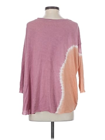 Raquel Allegra 3/4 Sleeve T-Shirt (view 2)