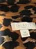 Talbots Outlet Animal Print Brown Long Sleeve Blouse Size 3X - photo 7