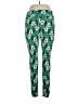 Lularoe Print Green Leggings Size 1X (Tall & Curvy) - photo 1