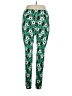 Lularoe Print Green Leggings Size 1X (Tall & Curvy) - photo 2