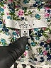 Fever Silver 3/4 Sleeve Blouse Size M - photo 7