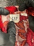 Gap Red 3/4 Sleeve Blouse Size XL - photo 7