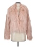 LoveShackFancy Pink Faux Fur Jacket Size XS - photo 1