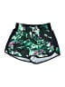 Adidas 100% Polyester Print Green Athletic Shorts Size S - photo 1