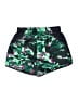 Adidas 100% Polyester Print Green Athletic Shorts Size S - photo 2