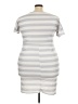 Unbranded Stripes Gray Casual Dress Size 3X - photo 2