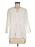 Cathy Daniels Ivory 3/4 Sleeve Blouse Size M - photo 1