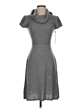 calvin klein casual dress Midi By In Green, Size: 4  Clothes Mentor Sylvania OH #127 This dress has long sleeves and a point collar Calvin Klein Kids Glittery-logo Dress