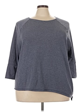 a.n.a. A New Approach 3/4 Sleeve Top (view 1)