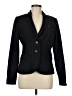 Banana Republic Stripes Black Wool Blazer Size 8 - photo 1