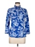 J. McLaughlin Blue Long Sleeve Polo Size M - photo 1