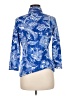 J. McLaughlin Blue Long Sleeve Polo Size M - photo 2