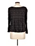 Ecote 100% Viscose Black Long Sleeve Blouse Size L - photo 2