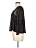 Ecote 100% Viscose Black Long Sleeve Blouse Size L - photo 5