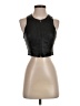 BCBGMAXAZRIA 100% Polyester Black Sleeveless Top Size XS - photo 1