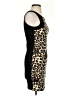 Soprano Animal Print Brown Cocktail Dress Size S - photo 4
