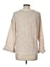 Wit & Wisdom Metallic Ivory Pullover Sweater Size L - photo 2