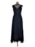 ASOS 100% Polyester Blue Cocktail Dress Size 14 - photo 2