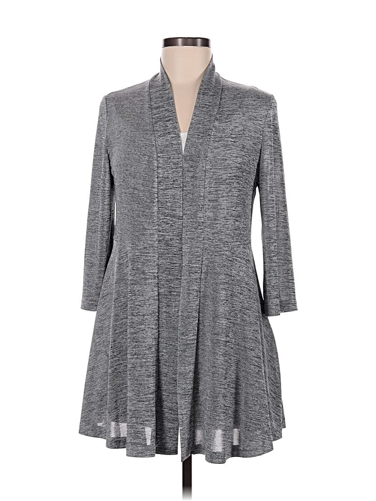 Pre-owned Joseph Ribkoff Cardigan Sweater In Gray
