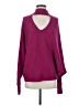 Free People Purple Silk Pullover Sweater Size S - photo 1