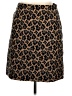 Talbots Outlet Animal Print Brown Casual Skirt Size 14 - photo 1