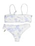 Shein Tie-dye White Two Piece Swimsuit Size 150 cm / US 12 - photo 2