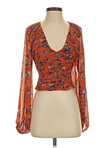 Free People Long Sleeve Blouse (view 1)