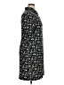 Connected Apparel Print Black Casual Dress Size 14 Petite - photo 4