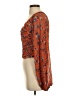 Free People Orange Long Sleeve Blouse Size XS - photo 5
