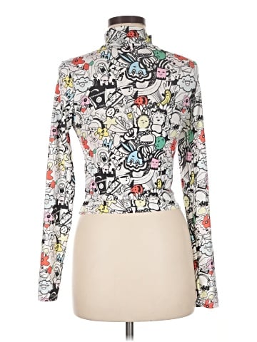 Topshop Long Sleeve Blouse (view 2)