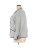 Talbots Chevron-herringbone Gray Blazer Size 18 - photo 5