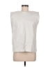 TCEC 100% Polyurethane Ivory Sleeveless Blouse Size M - photo 1
