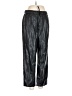 Zara 100% Polyurethane Black Casual Pants Size M - photo 1