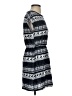Estam Print Blue Casual Dress Size S - photo 4