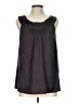 Ann Taylor LOFT Black Sleeveless Blouse Size L - photo 1