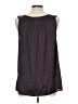 Ann Taylor LOFT Black Sleeveless Blouse Size L - photo 2