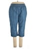 George Solid Blue Casual Pants Size EU 42 / US 12 - photo 1