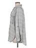 Caffé Marrakesh Checkered-gingham Gray Long Sleeve Button-Down Shirt Size M - photo 5