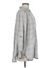 Caffé Marrakesh Checkered-gingham Gray Long Sleeve Button-Down Shirt Size M - photo 4
