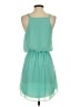 TOBI 100% Polyester Solid Teal Casual Dress Size S - photo 2