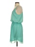 TOBI 100% Polyester Solid Teal Casual Dress Size S - photo 5