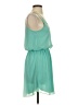 TOBI 100% Polyester Solid Teal Casual Dress Size S - photo 4