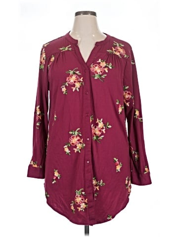 Forgotten Grace Long Sleeve Blouse (view 1)