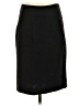 Theory Solid Black Wool Skirt Size 4 - photo 1