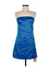 Shein Blue Cocktail Dress Size 6 - photo 1