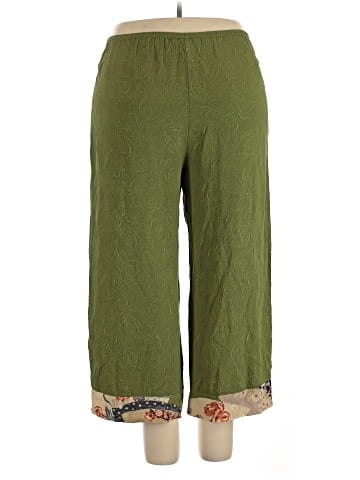 Citron Silk Pants (view 2)