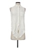 Equipment Ivory Sleeveless Button-Down Shirt Size S - photo 1