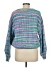 Jessica Simpson Tweed Purple Pullover Sweater Size M - photo 2