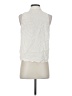 Equipment Ivory Sleeveless Button-Down Shirt Size S - photo 2